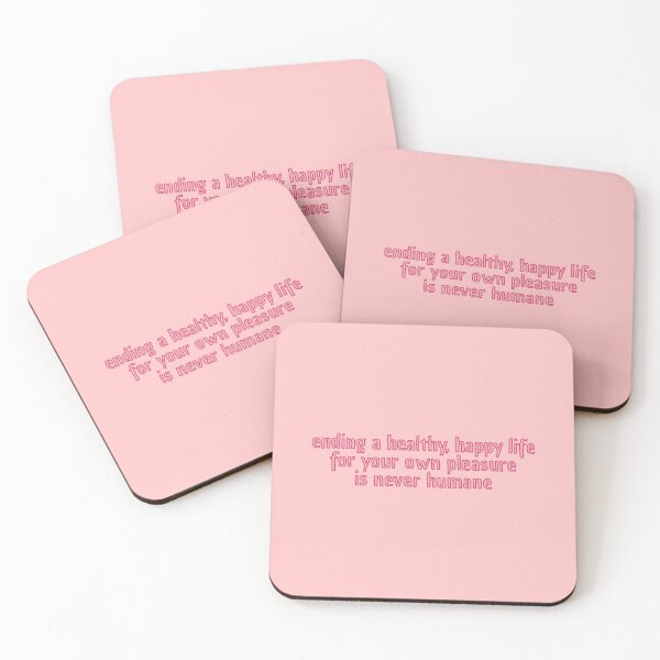 Item preview, Ending a healthy, happy life for your own pleasure is never humane. designed and sold by caramelrts.