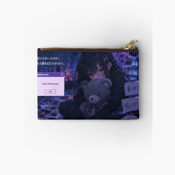 Item preview, Trust 404 (信頼) - LoFi Cyberpunk Anime Girl Tech Case designed and sold by Japan-kanji-ya.