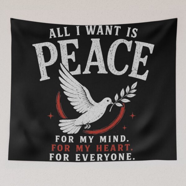 Item preview, NDX All I Want Is Peace Dove Graphic | Vintage Streetwear Peace Design designed and sold by NDX9.