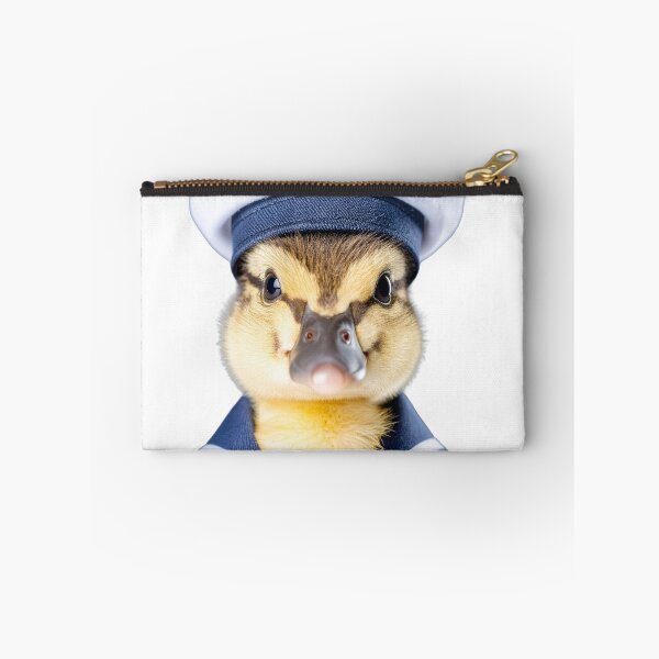 Item preview, Adorable Sailor Duckling Stüdyo Portrait - Classic Nautical Baby Bird - Cute Pet Photography Art designed and sold by WildGentlemen.