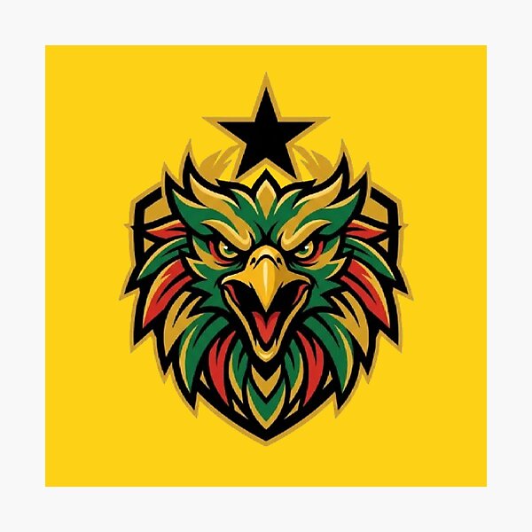 Item preview, Ghana Soccer Black Star Eagle - Ghanaian Football Fan 2026 designed and sold by NewDesignFR.