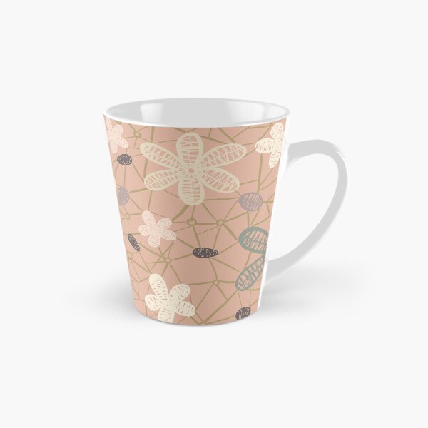 Item preview, Tossed Lace Flowers Blush Pink Cream and Sage designed and sold by Dally-Dabble.