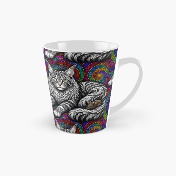 Item preview, Lab Visions 127: Maine Coon Rainbow Mandala designed and sold by The Psychedelic Anarchist.