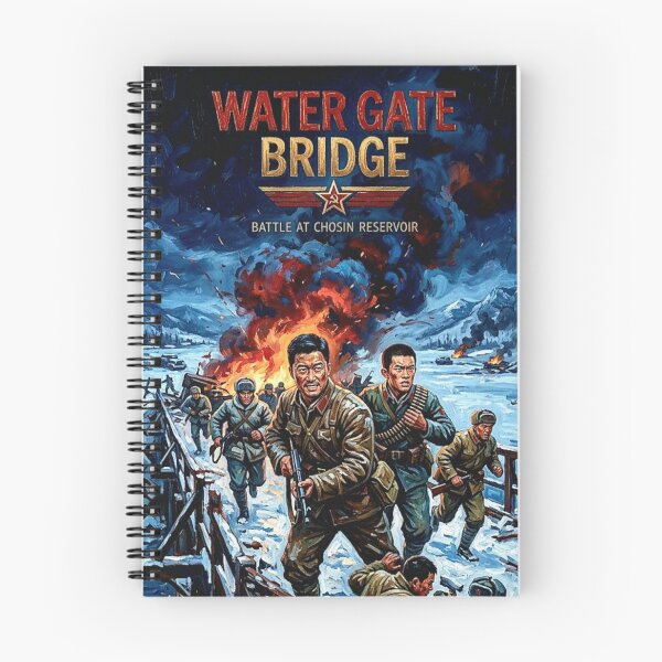 Item preview, The Battle at Chosin Reservoir. – Water Gate Bridge Fine Art Print designed and sold by Art's Diner.