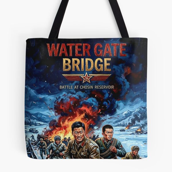 Item preview, The Battle at Chosin Reservoir. – Water Gate Bridge Fine Art Print designed and sold by Art's Diner.