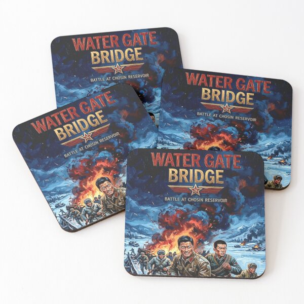 Item preview, The Battle at Chosin Reservoir. – Water Gate Bridge Fine Art Print designed and sold by Art's Diner.