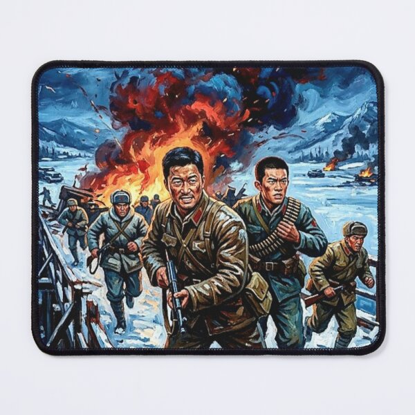 Item preview, The Battle at Chosin Reservoir. – Water Gate Bridge Fine Art Print designed and sold by Art's Diner.