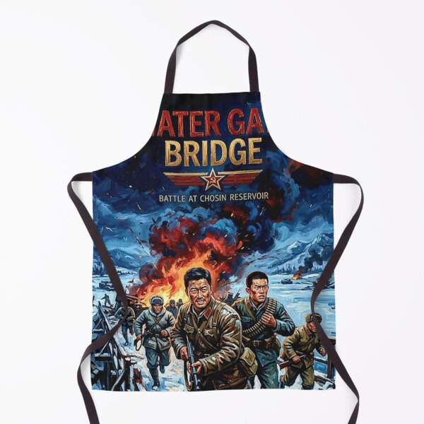 Item preview, The Battle at Chosin Reservoir. – Water Gate Bridge Fine Art Print designed and sold by Art's Diner.