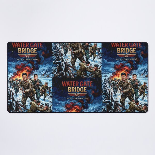 Item preview, The Battle at Chosin Reservoir. – Water Gate Bridge Fine Art Print designed and sold by Art's Diner.