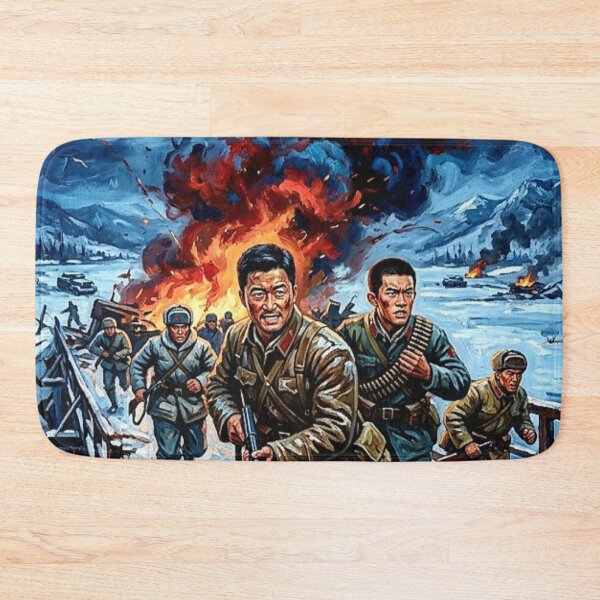 Item preview, The Battle at Chosin Reservoir. – Water Gate Bridge Fine Art Print designed and sold by Art's Diner.