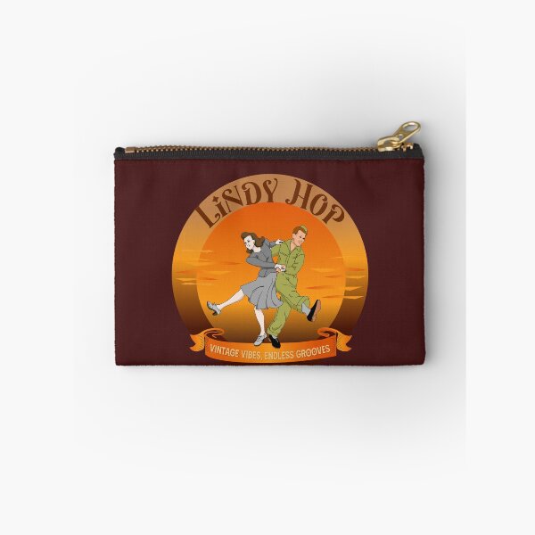 Item preview, Vintage Lindy Hop Swing Dance Emblem Art designed and sold by Dinaelsherkawy.