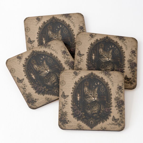 Item preview, Victorian Gothic Cat Portrait designed and sold by Aidi & Shae .