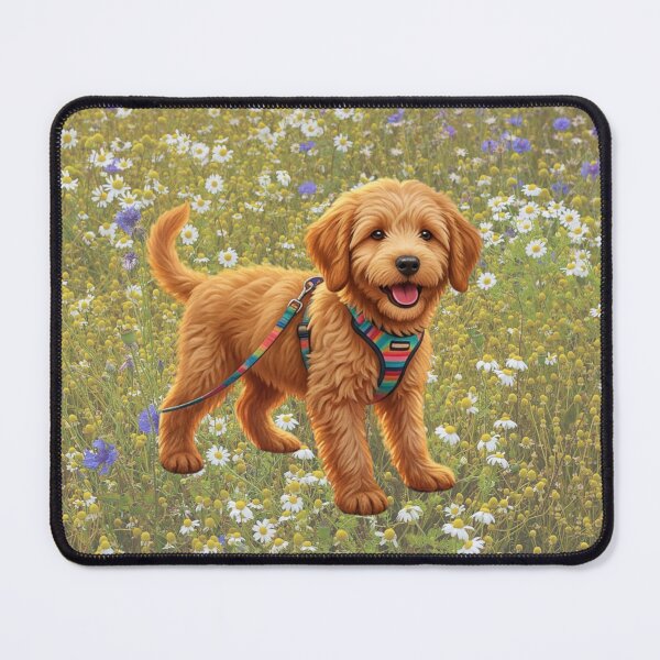 Item preview, Doodle Livvy in flower field designed and sold by Doodles Down South.