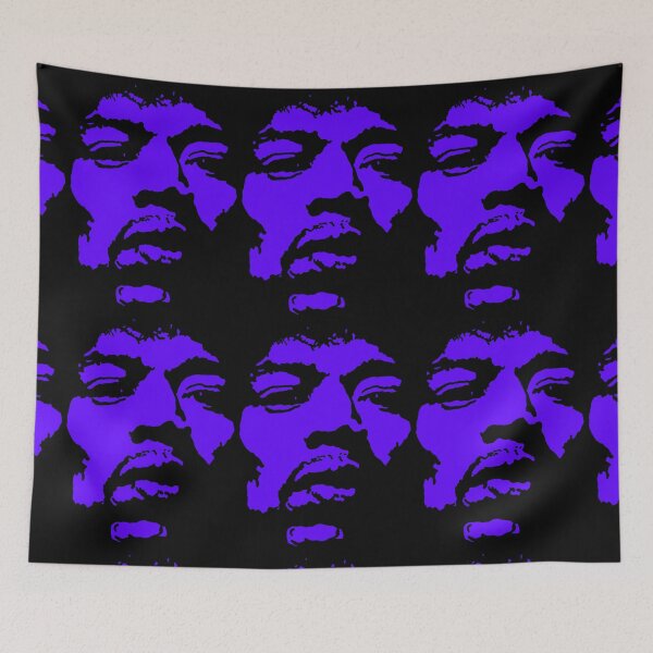 Item preview, Jimi purple  designed and sold by Chad's Fresh Art.