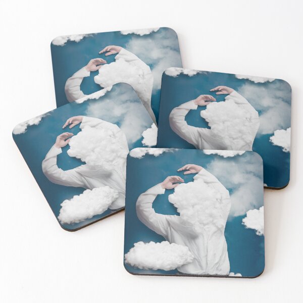 Item preview, Head in the Clouds – Surreal Woman Portrait designed and sold by Elianne Turennout.