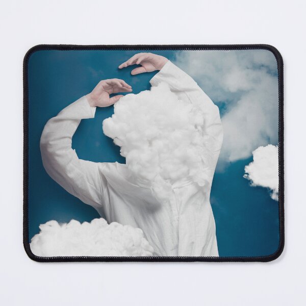 Item preview, Head in the Clouds – Surreal Woman Portrait designed and sold by Elianne Turennout.