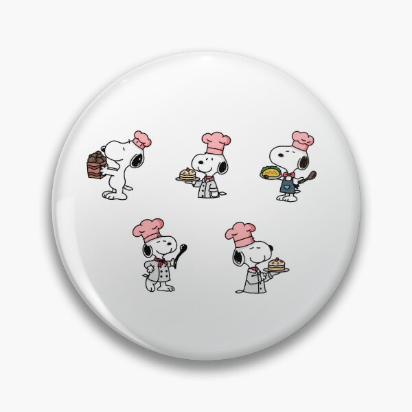 Item preview, Chef snoopy designed and sold by Katyslittlestickershop.