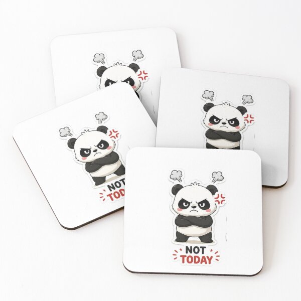 Item preview, Not Today Panda designed and sold by layalistoresa.