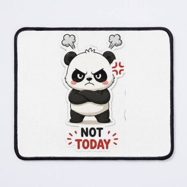 Item preview, Not Today Panda designed and sold by layalistoresa.