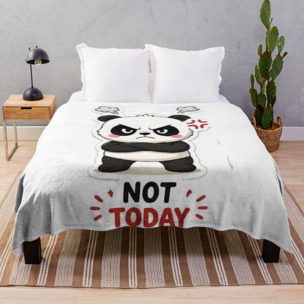 Item preview, Not Today Panda designed and sold by layalistoresa.