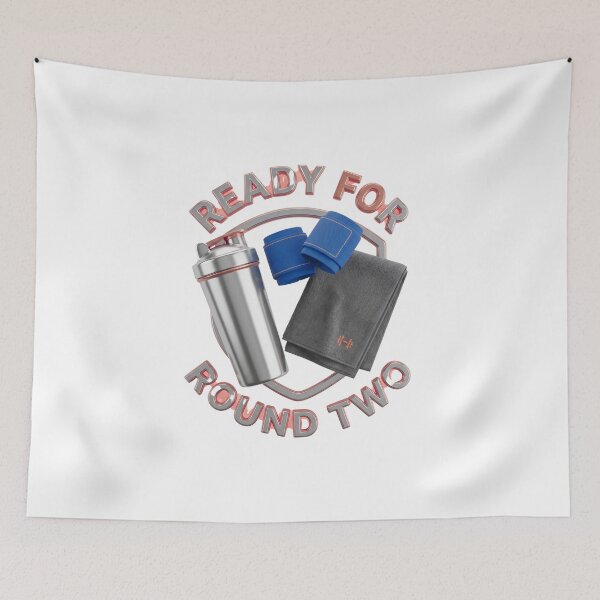 Item preview, Elite Ready For Round Two Double Workout Gear! designed and sold by pradeepvisuals.
