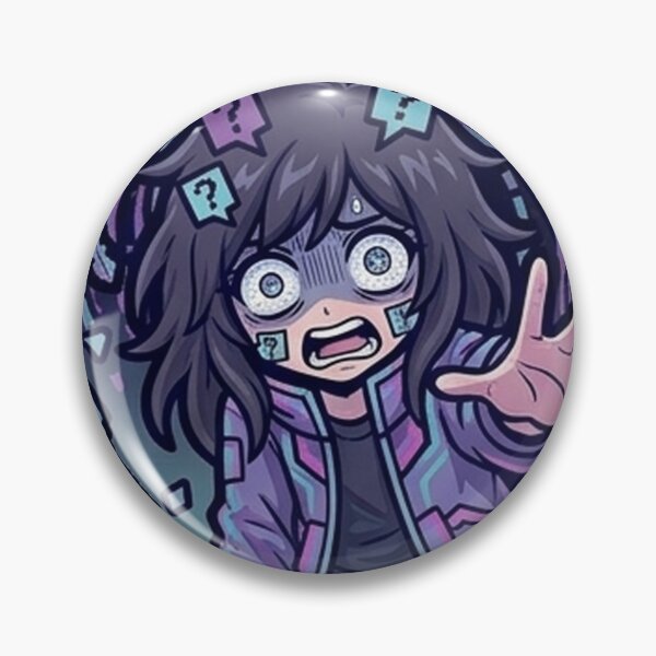 Item preview, Sanity 404 (正気) - Cyberpunk Anime Die Cut Sticker designed and sold by Japan-kanji-ya.