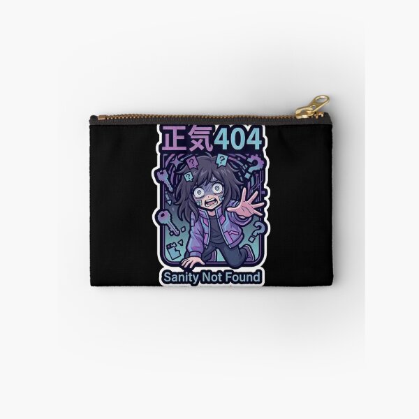 Item preview, Sanity 404 (正気) - Cyberpunk Anime Die Cut Sticker designed and sold by Japan-kanji-ya.