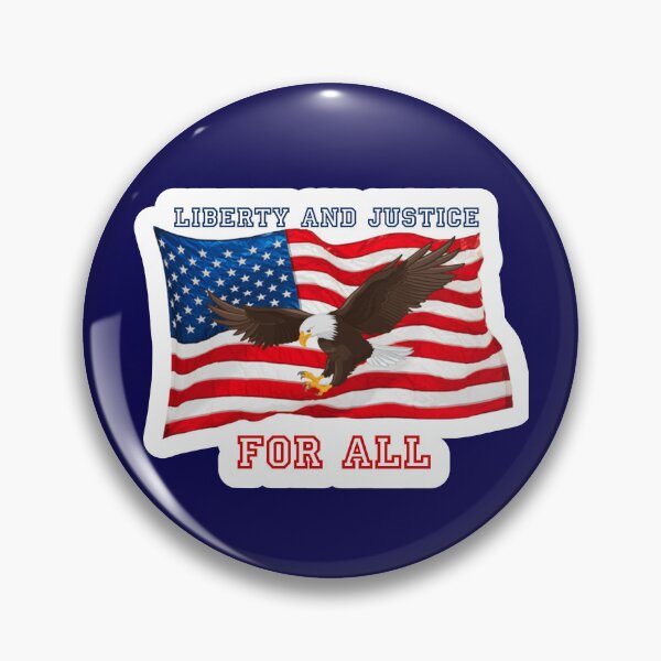 Item preview, Liberty and Justice For all designed and sold by HyperHoosier.