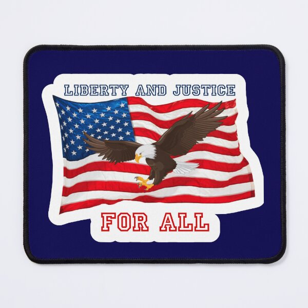Item preview, Liberty and Justice For all designed and sold by HyperHoosier.