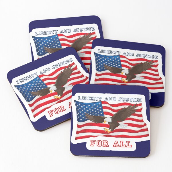 Item preview, Liberty and Justice For all designed and sold by HyperHoosier.