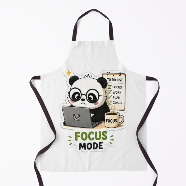 Item preview, Focus Mode Panda designed and sold by layalistoresa.