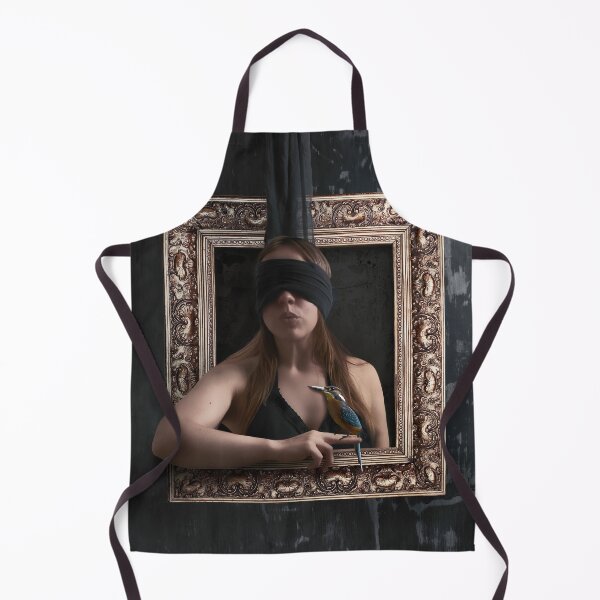 Item preview, Blind Sight – Woman with a Kingfisher in a Frame designed and sold by Elianne Turennout.