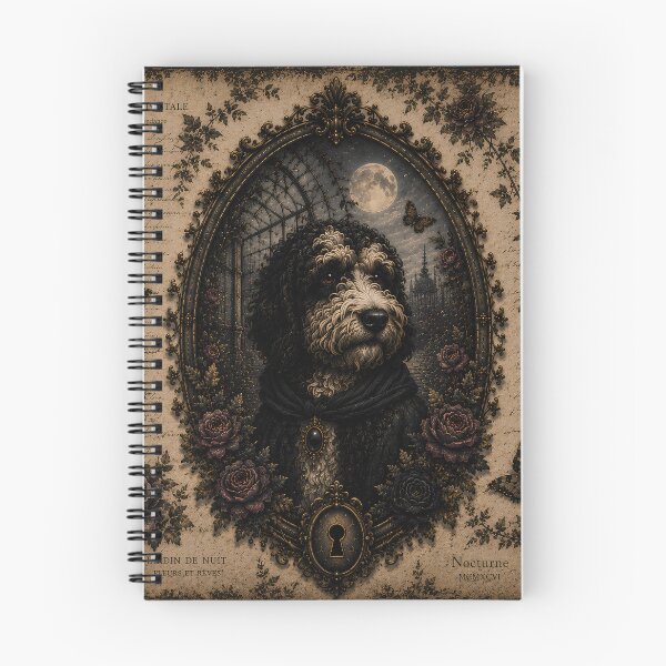 Item preview, Victorian Gothic Bernadoodle Portrait designed and sold by Aidi & Shae .
