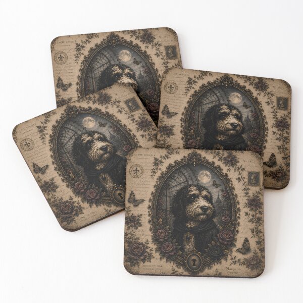 Item preview, Victorian Gothic Bernadoodle Portrait designed and sold by Aidi & Shae .
