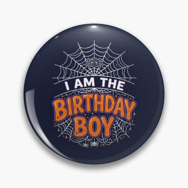 Item preview, I'M the BOY Birthday Web Spider Halloween Party Tee designed and sold by ChinkyCat Official.
