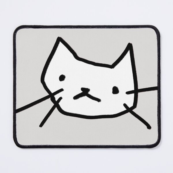 Item preview,  Cat Face Doodle designed and sold by sunlucky.