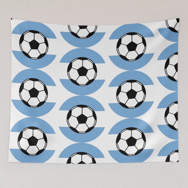 Item preview, Argentina Football Soccer Colors World Cup North America designed and sold by Rolographics1.