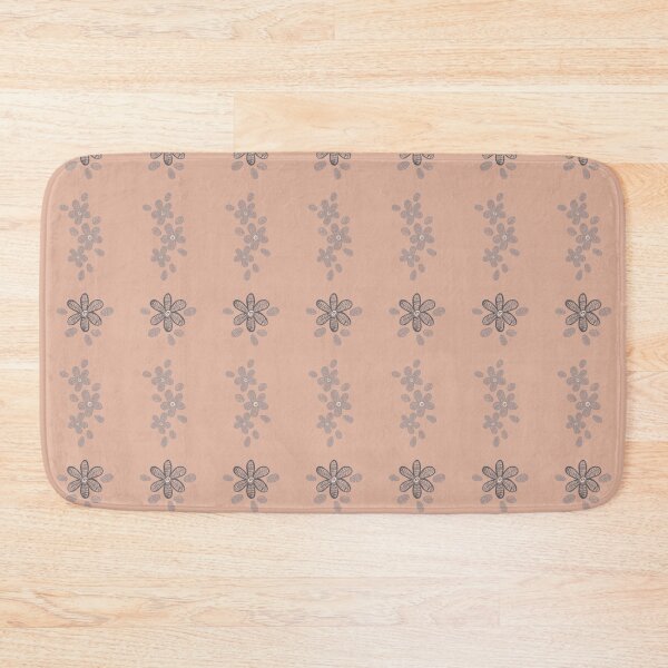 Item preview, Lace Flowers Stripe Blush Mushroom Taupe designed and sold by Dally-Dabble.