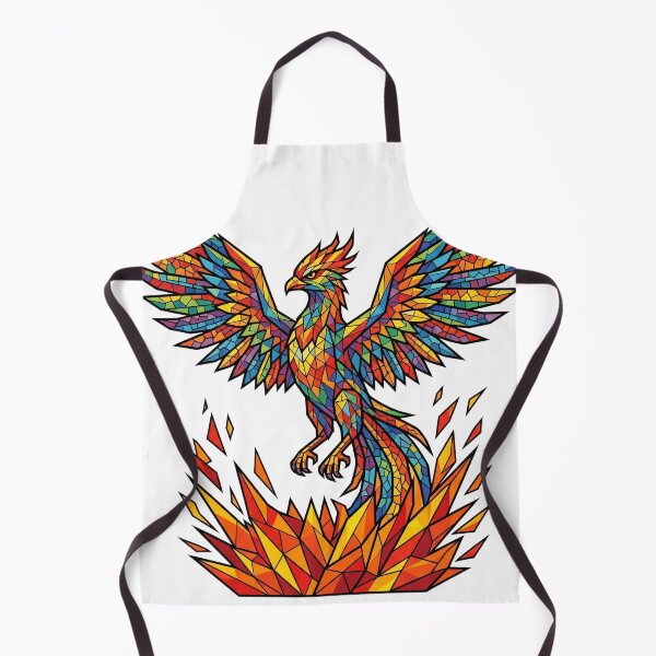 Item preview, Unstoppable Pride: Vibrant Rainbow Mosaic Phoenix Rising designed and sold by RefiniCoPOD.