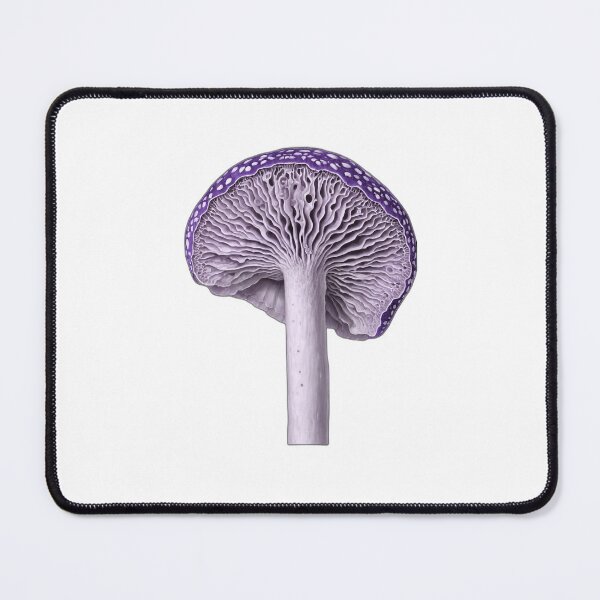 Item preview, Purple Amanita Mushroom Gill Illustration designed and sold by Bio Tech Art.