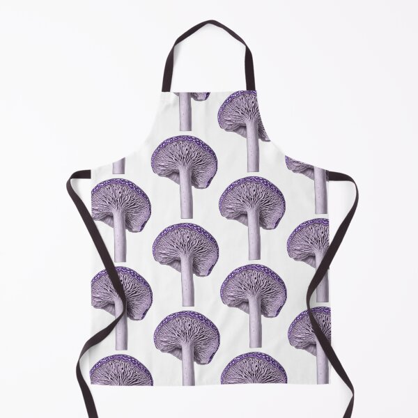 Item preview, Purple Amanita Mushroom Gill Illustration designed and sold by Bio Tech Art.