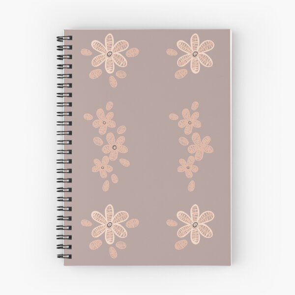 Item preview, Lace Flowers Stripe Mushroom Taupe Blush Pink designed and sold by Dally-Dabble.