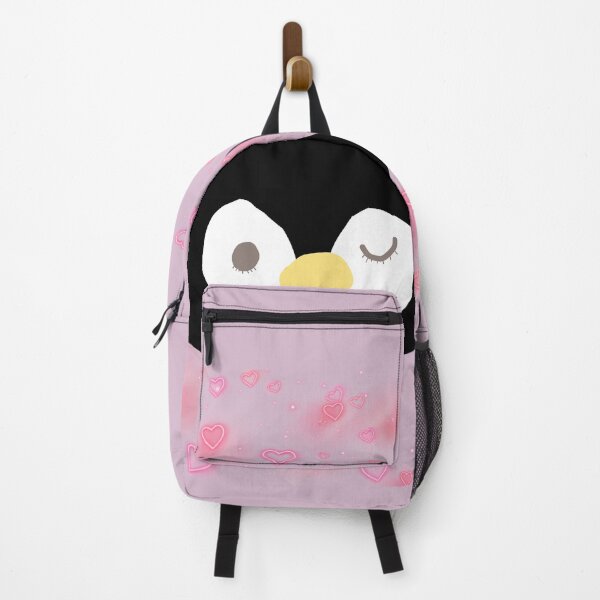 Item preview, Penguin winking with hearts cartoon cute designed and sold by juliagz.