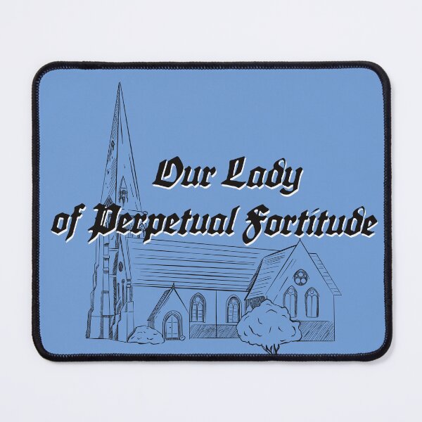 Item preview, Our Lady of Perpetual Fortitude designed and sold by AuthenticCetacean.