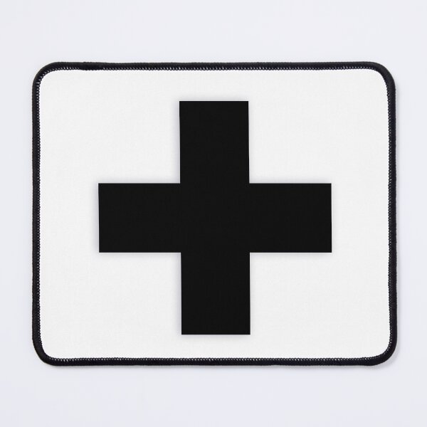 Item preview, PLUS SYMBOL — Black Minimal Bold Type Statement designed and sold by WORDPAUSE.