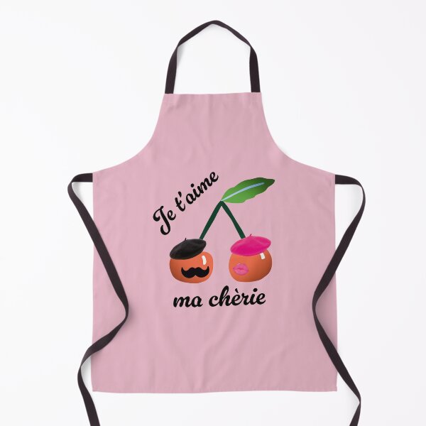 Item preview, Je t'aime ma cherie Cherries Design designed and sold by PureGoldDesigns.