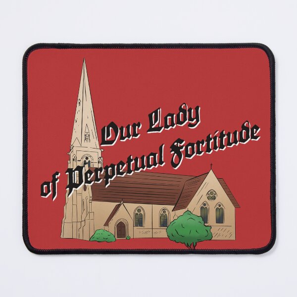 Item preview, Our Lady of Perpetual Fortitude designed and sold by AuthenticCetacean.
