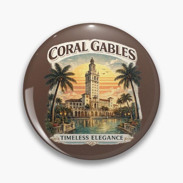 Item preview, Iconic Coral Gables Timeless Elegance Miami designed and sold by piketo.