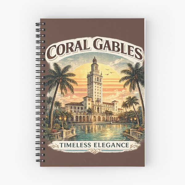 Item preview, Iconic Coral Gables Timeless Elegance Miami designed and sold by piketo.