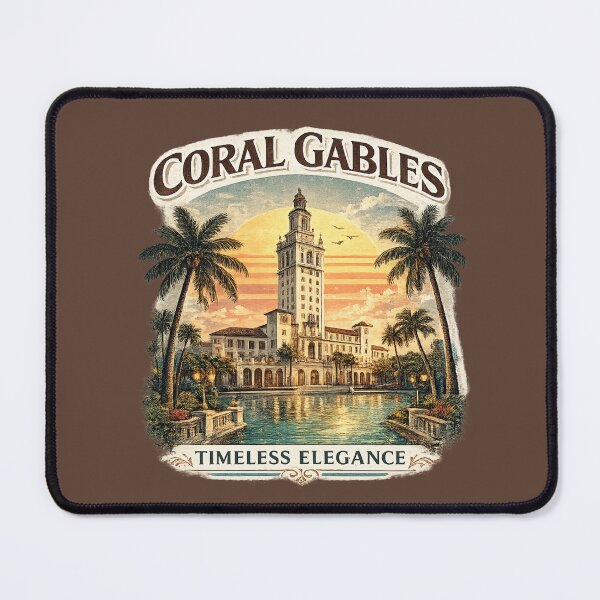 Item preview, Iconic Coral Gables Timeless Elegance Miami designed and sold by piketo.